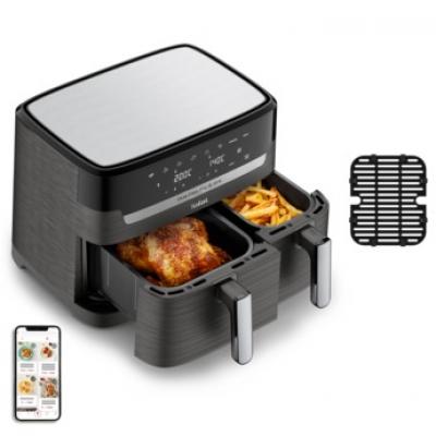 TEFAL Dual Easy Fry & Grill Air fryer 8.3LAIR FRYER OVEN EY905